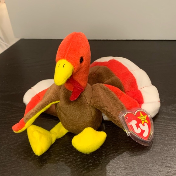 gobbles beanie baby